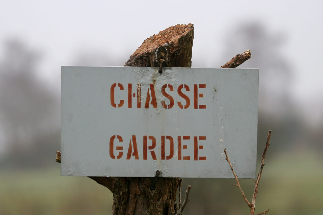 Garde chasse particulier